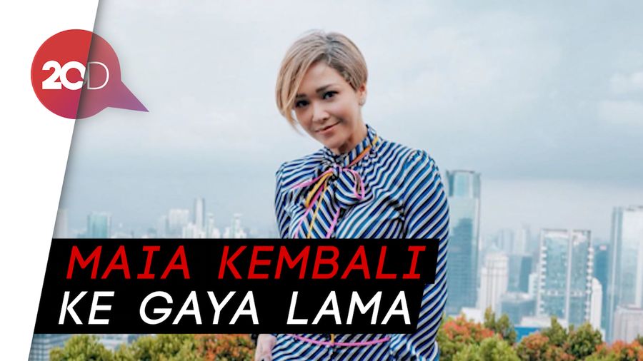 Penampilan Rambut Baru Maia Estianty yang Terkesan Mewah 