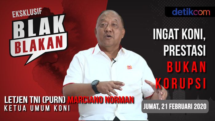 Tonton Blak-blakan Ketua Umum KONI: Ingat KONI, Prestasi Bukan Korupsi