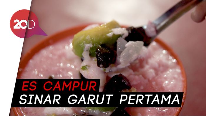 Ciri Khas Es Campur Sinar Garut yang Asli
