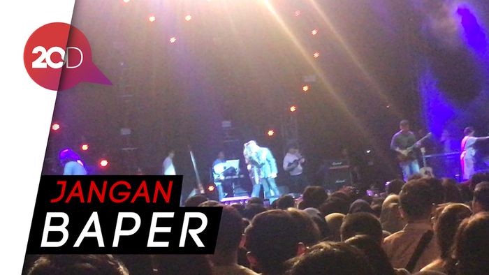 Rossa Salting Didatangi Afgan di Love Fest 2020
