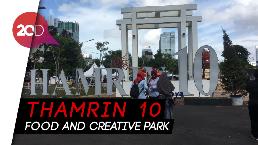 Sah! Anies Resmikan Tempat Nongkrong Thamrin 10