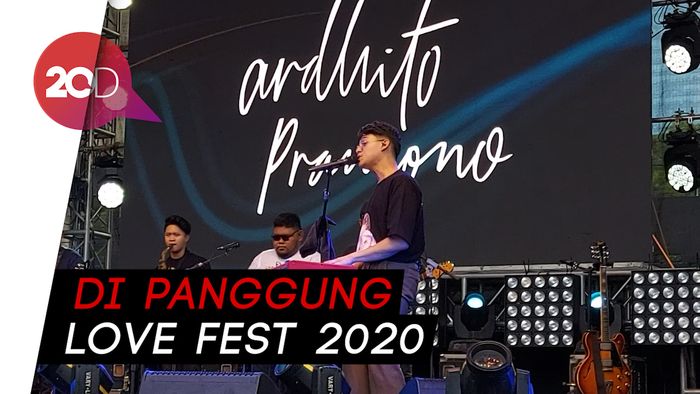 Senja Bersama Ardhito Pramono di Love Fest 2020