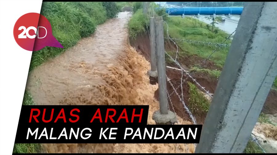 Tol Pandaan-Malang Banjir Gegara Luberan Irigasi