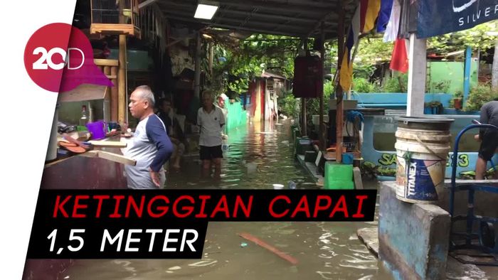 Ketua RT: Banjir di Jalan Anyer Menteng Seperti Tsunami