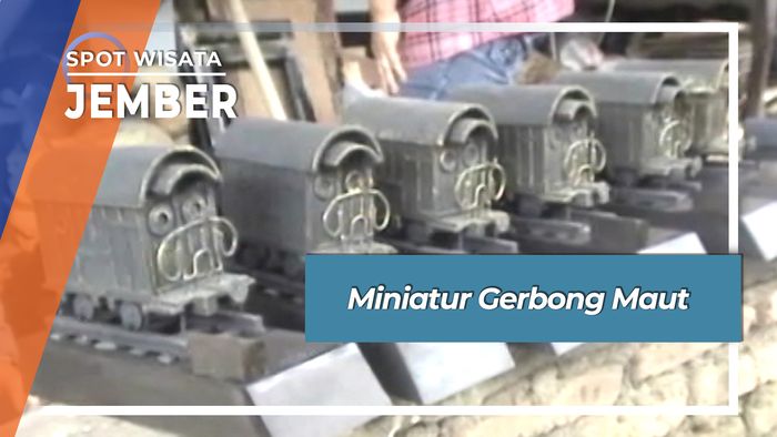 Miniatur Gerbong Maut Jalan Santawi Bondowoso