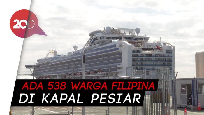 59 Warga Filipina di Diamond Princess Positif Virus Corona