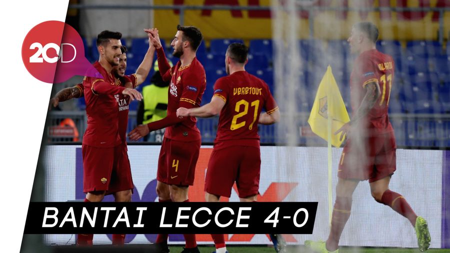 Akhirnya, Roma Kembali ke Jalur Kemenangan