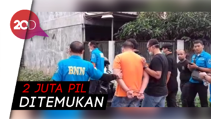 BNN Gerebek Pabrik Pembuatan Pil Narkoba