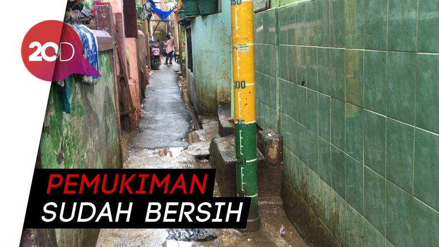 Banjir di Kebon Pala Surut, Aktivitas Warga Kembali Normal