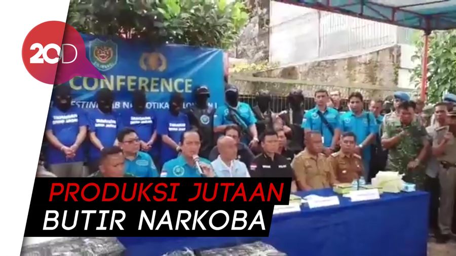 BNN Beberkan Penggerebekan Pabrik Pil Narkoba di Bandung