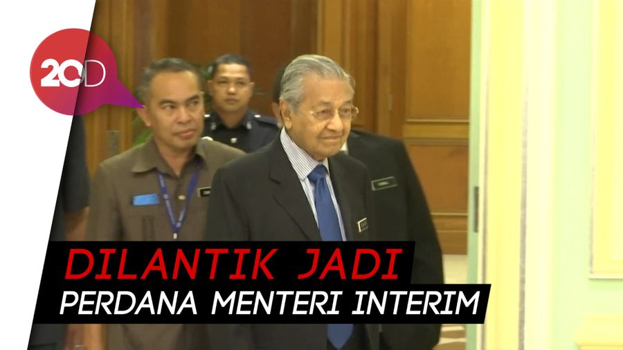 Raja Setuju PM Mahathir Mohamad Mundur