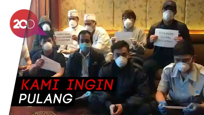 Suara Hati Kru Kapal Pesiar Diamond Princess ke Jokowi