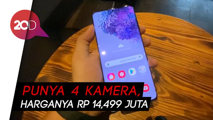 Unboxing Samsung Galaxy S20+