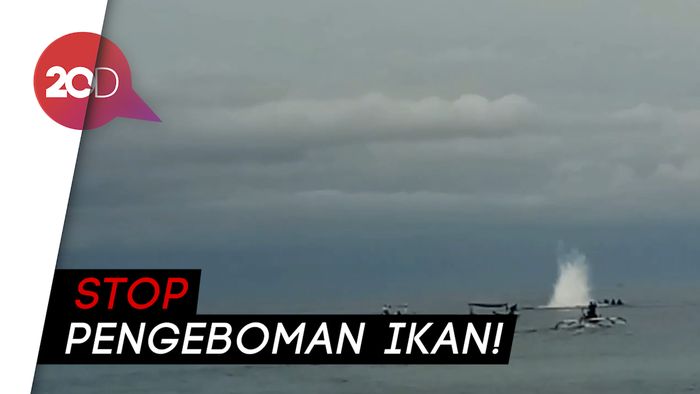 Viral, Aktivitas Pengeboman Ikan di Sekitar Pulau Tabuhan Banyuwangi