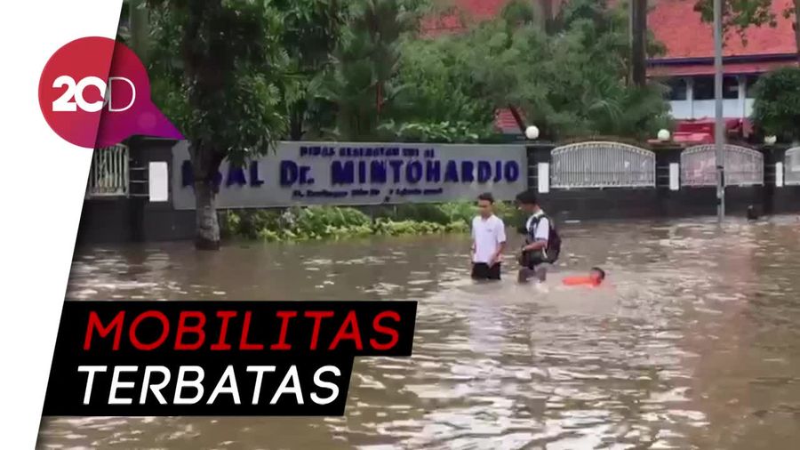 Benhil Banjir, Kawasan RS Mintohardjo Turut Terendam