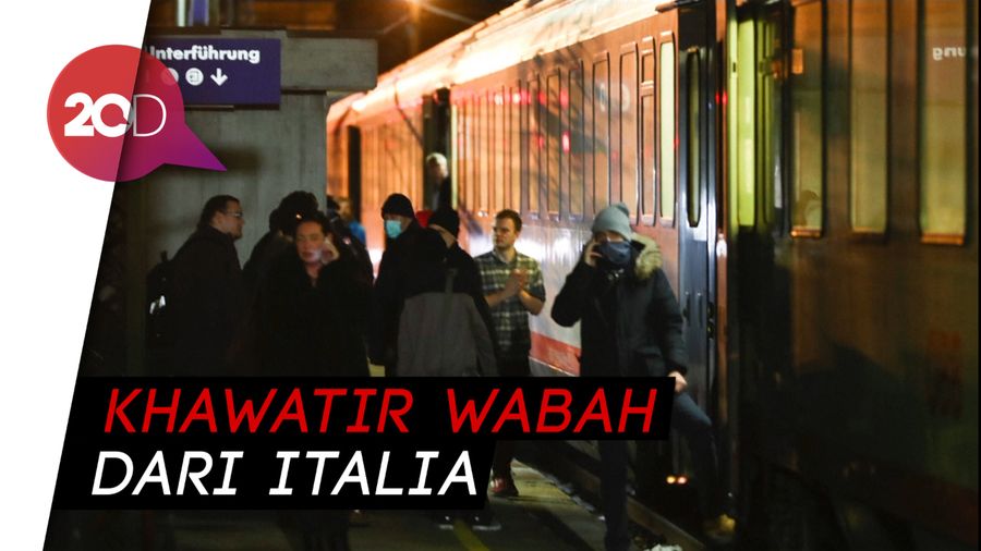 Ada Penumpang Diduga Terinfeksi Virus Corona, Austria Hentikan Kereta Italia
