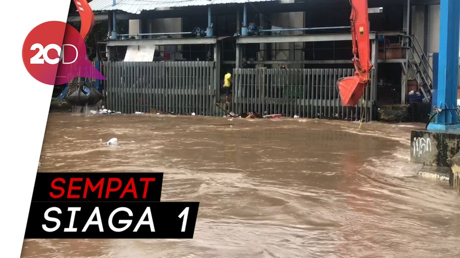 Jakarta Banjir, Pintu Air Manggarai Siaga 2