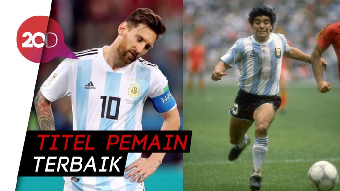 Pique Pilih Messi atau Maradona?
