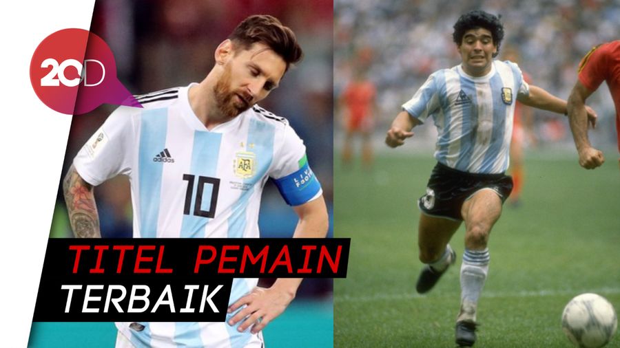 Pique Pilih Messi atau Maradona?