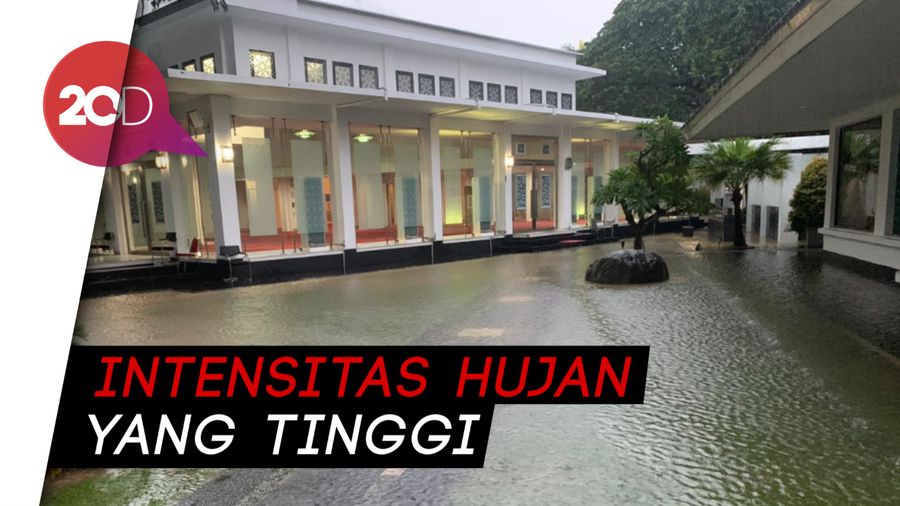 Waduh! Istana Presiden Kebanjiran