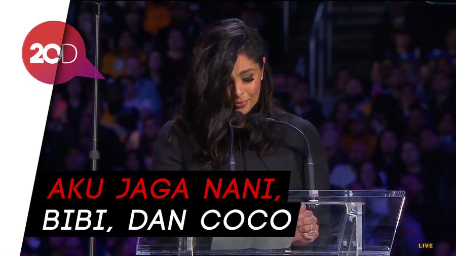 Menangis, Vanessa Minta Kobe Bryant Jaga Gianna di Surga