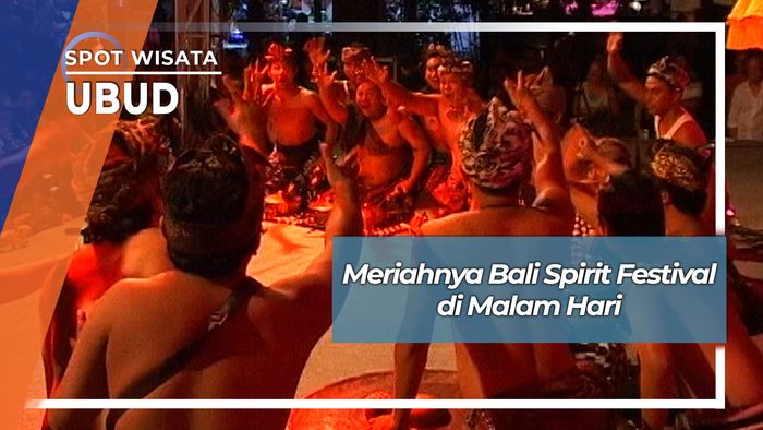 Bali Spirit Festival di Malam Hari, Ubud