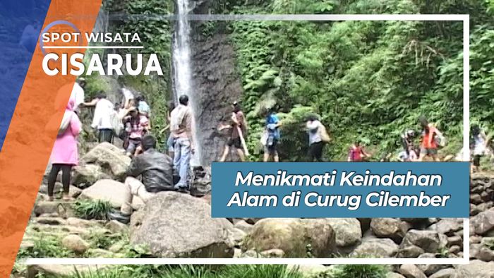 Keindahan Alam di Curug Cilember, Cisarua