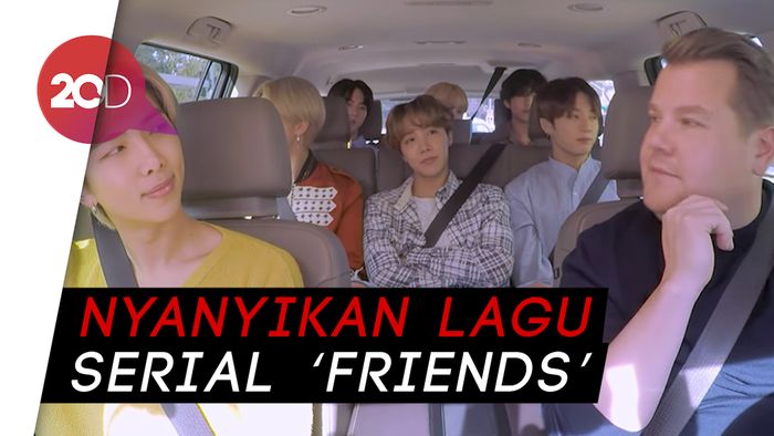 BTS Carpool Karaoke Bareng James Corden, Seru Banget!