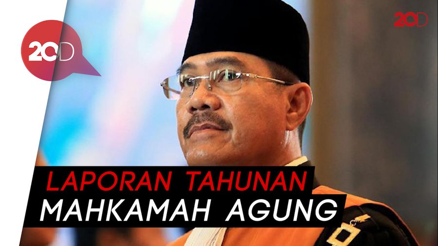 Di Hadapan Jokowi-Maruf, MA Pamer Capaian Rekor di Tahun 2019