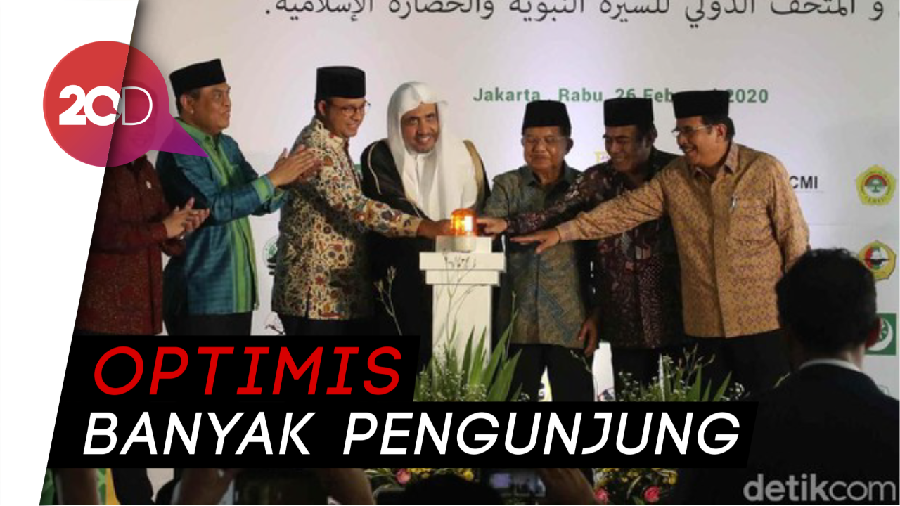 JK, Menag, hingga Anies Letakkan Batu Pertama Museum Islam di Ancol