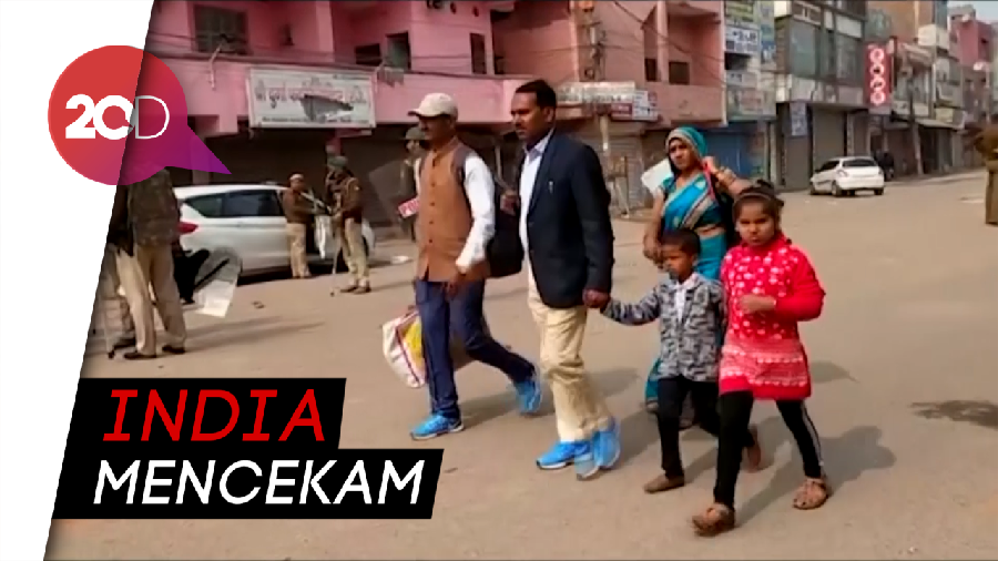 Rusuh di India, Korban Tewas Mencapai 20 Orang