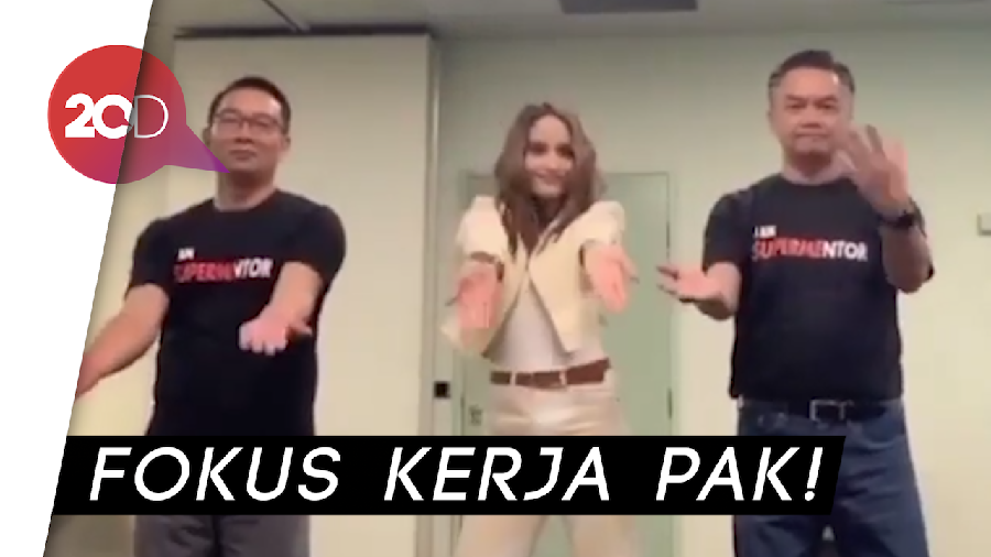 Ridwan Kamil TikTok Bareng Cinta Laura, Netizen Sindir soal Banjir