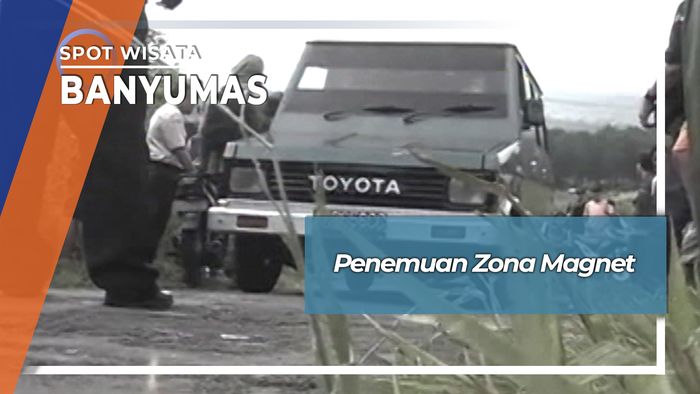 Mobil Bergerak Sendiri di Jalan Raya Limpakuwus Banyumas