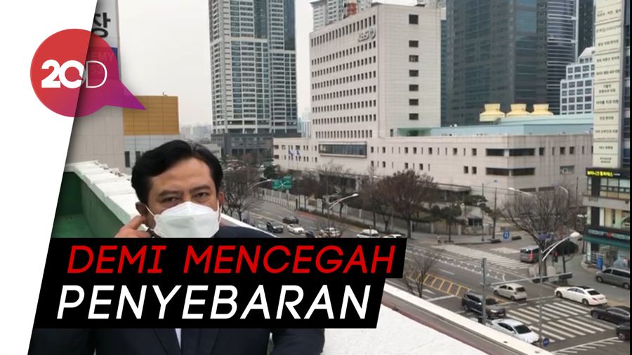 Darurat Corona, KBRI Seoul Tutup Sementara