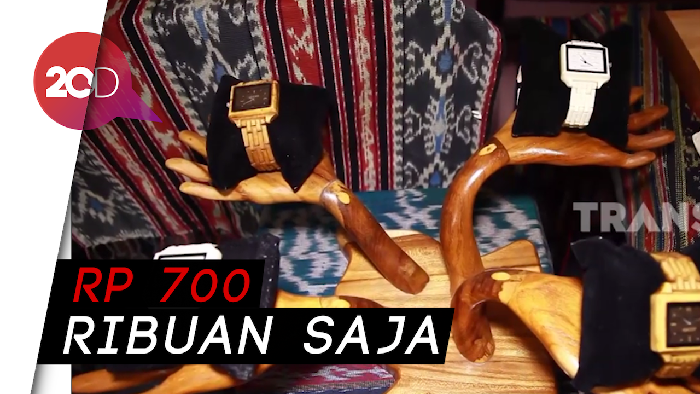 Kreatif Abis! Jam dari Tulang Sapi