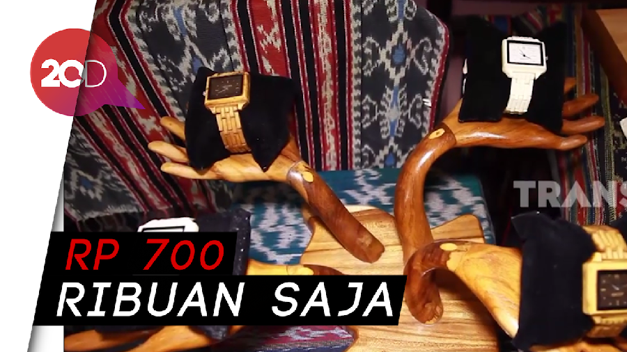 Kreatif Abis! Jam dari Tulang Sapi