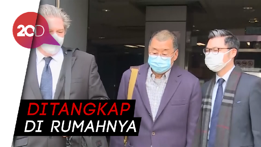 Petinggi Media di Hong Kong Ditangkap