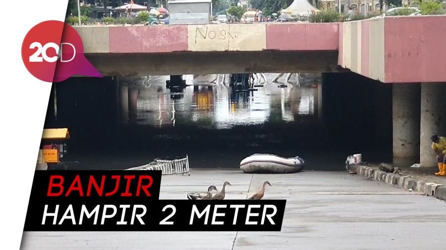 2020 Baru 2 Bulan, Eh..Underpass Kemayoran Sudah Banjir 6 Kali