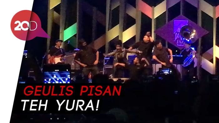 Yura Yunita Jaipongan di Panggung BNI Java Jazz Festival 2020