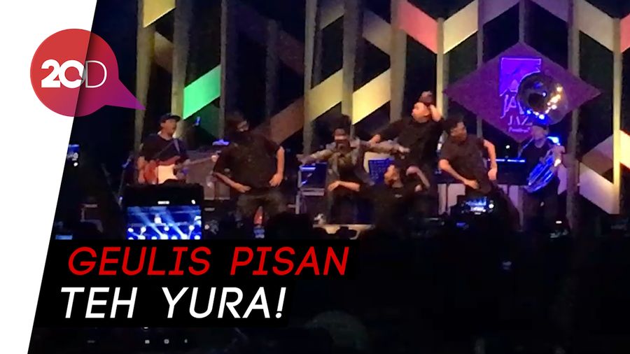 Yura Yunita Jaipongan di Panggung BNI Java Jazz Festival 2020