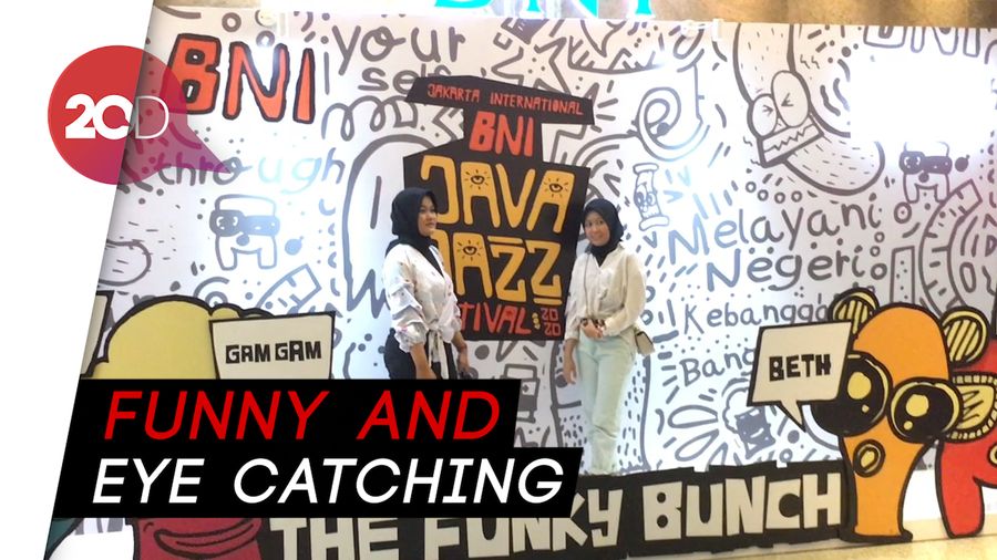 Spot Primadona Selfie Instagramble BNI Java Jazz Festival 200