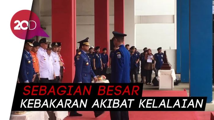 HUT Damkar ke-101, Anies Tekankan Pencegahan Kebakaran