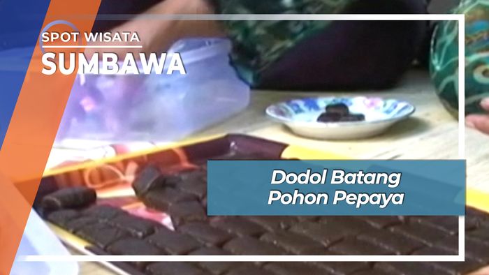 Dodol Batang Pohon Pepaya Marongge Sumbawa