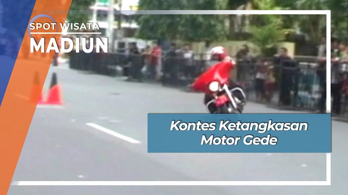 Kontes Ketangkasan Motor Gede Madiun Jawa Timur