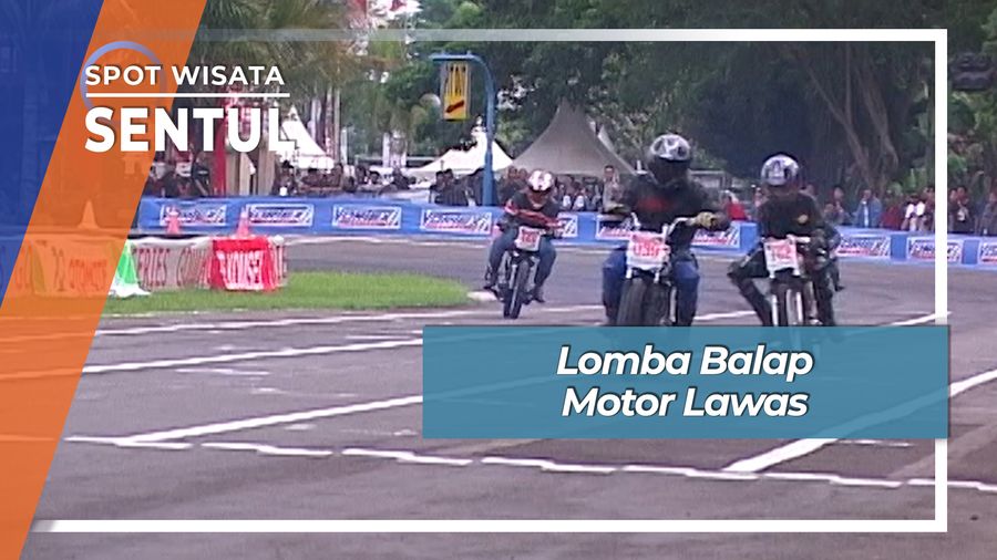 Lomba Balap Motor Lawas Sentul Bogor Jawa Barat 