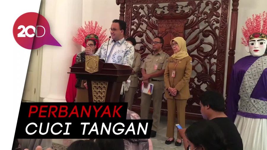 Cegah Penularan, Anies:  Batuk, Pilek, Flu Gunakan Masker