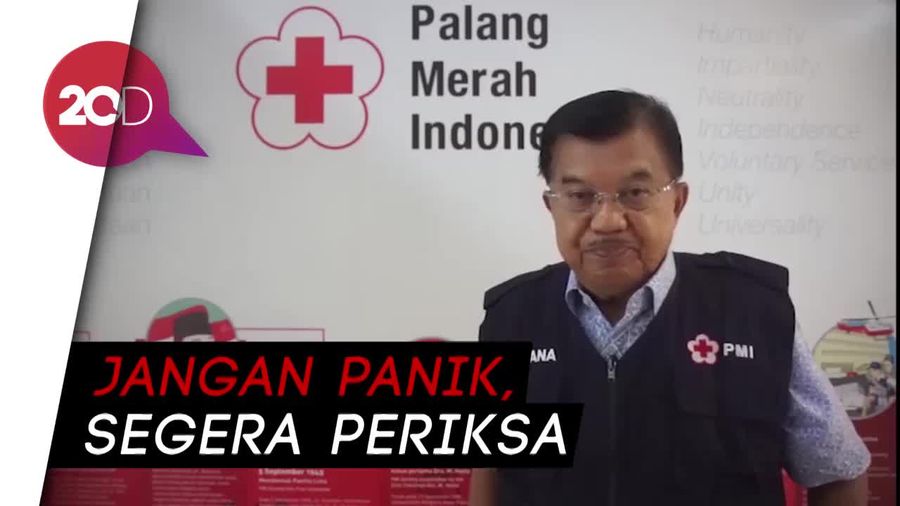 Corona Masuk Indonesia, Ini Imbauan JK untuk Warga
