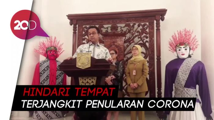 Corona Landa Indonesia, Anies: Ini Genting, Harus Ada Tindak Cepat