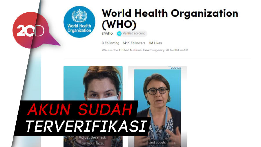 Lawan Hoax Virus Corona, WHO Gabung TikTok