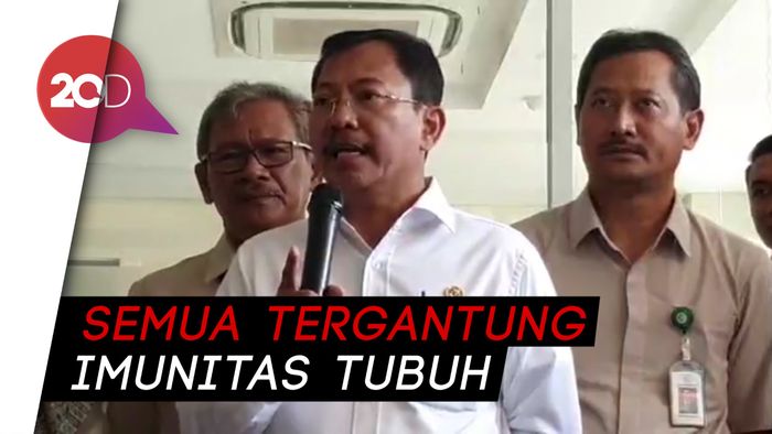 Menkes soal Penularan Corona: Kalau Imunitas Kita Baik, Nggak Mempan!